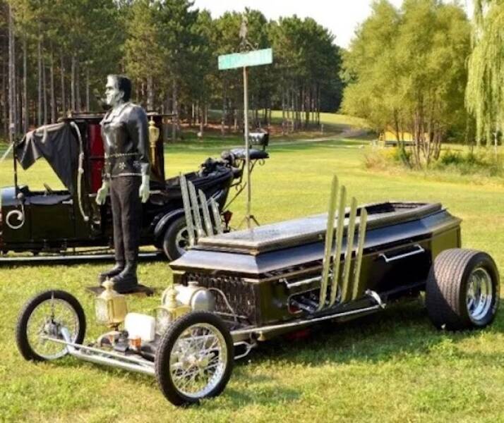Cars Dressed for Halloween