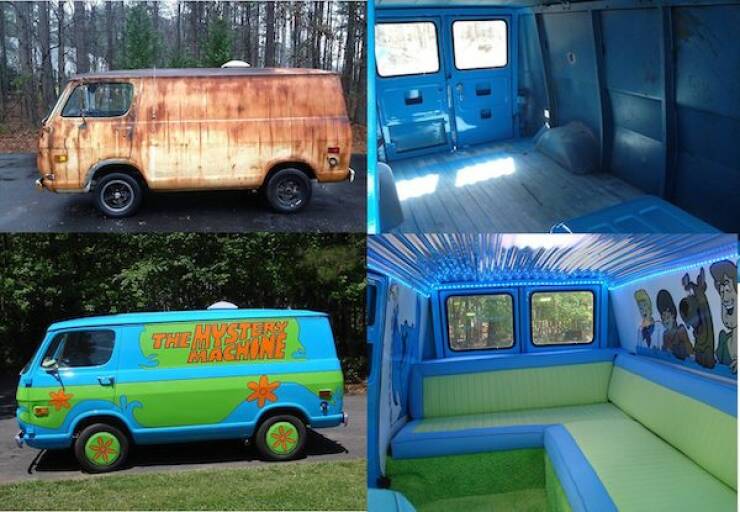 Cars Dressed for Halloween