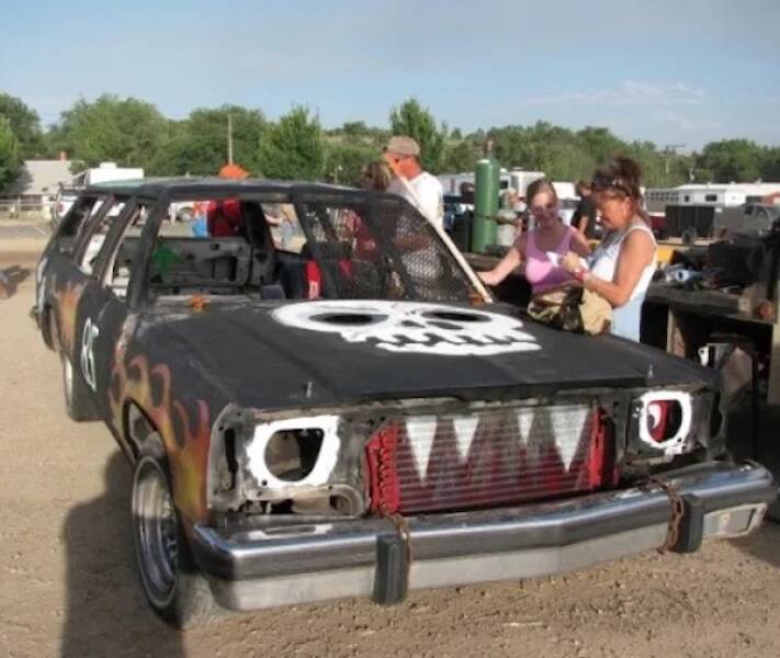 Cars Dressed for Halloween