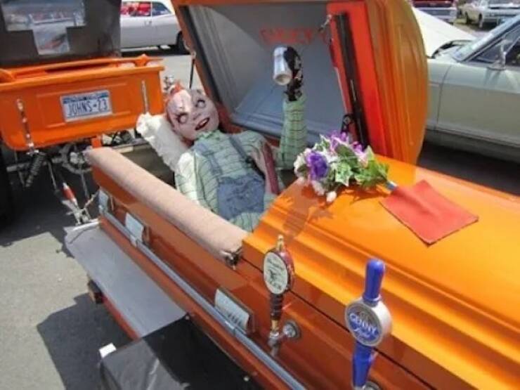 Cars Dressed for Halloween