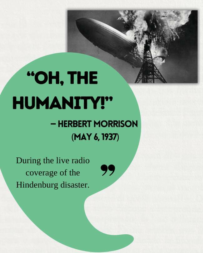 Moments in History Made Even Wilder by Iconic Words