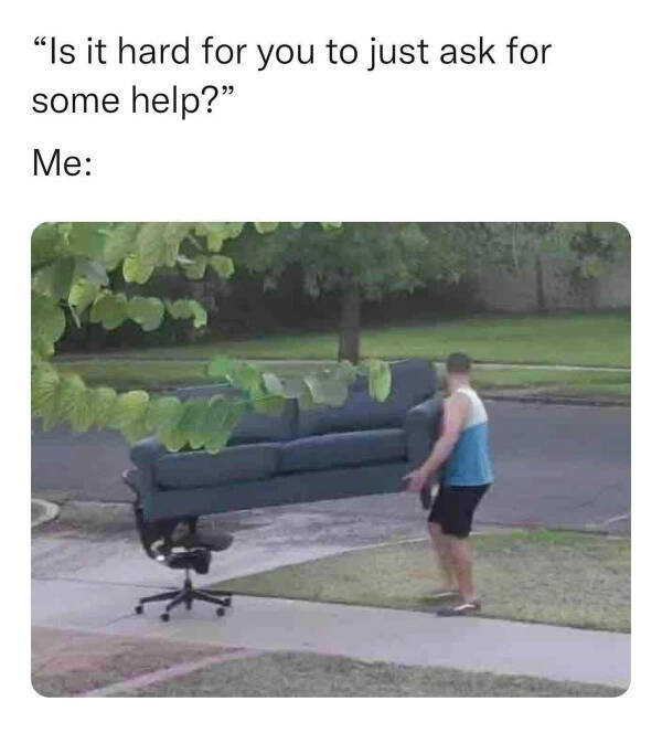 We Could All Use A Helping Hand…