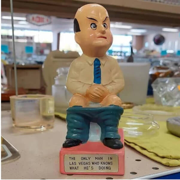 Thrift Shop Finds That Range from Treasure to Trash