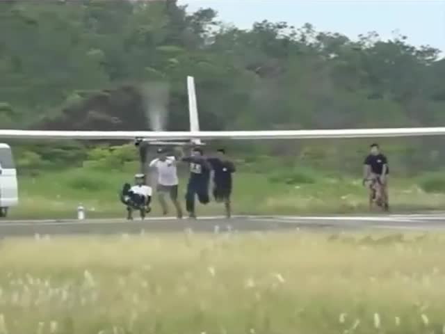 Japanese Students Built A Flying Bicycle That Actually Lifts Off The Ground Powered Only By Pedaling