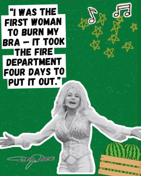 Dolly’s Funniest Jokes About Her Own Boobs Dolly’s Funniest Jokes About Her Own Boobs