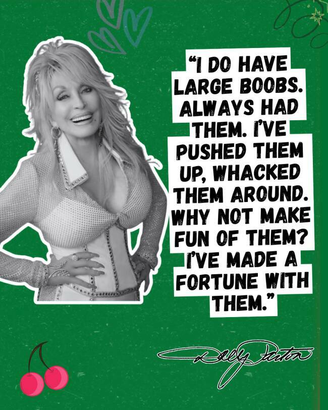Dolly’s Funniest Jokes About Her Own Boobs Dolly’s Funniest Jokes About Her Own Boobs