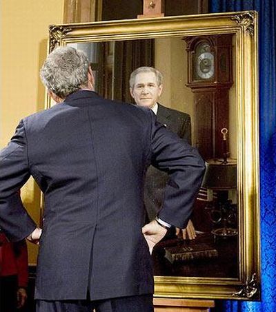 Facial expressions of George Bush (29 photos)