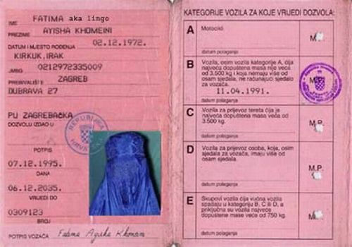 12 Most Bizarre ID Cards and Passport Photos