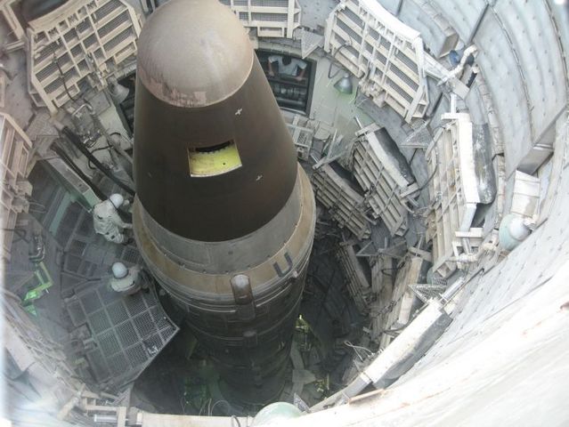 nuclear silo peace sign