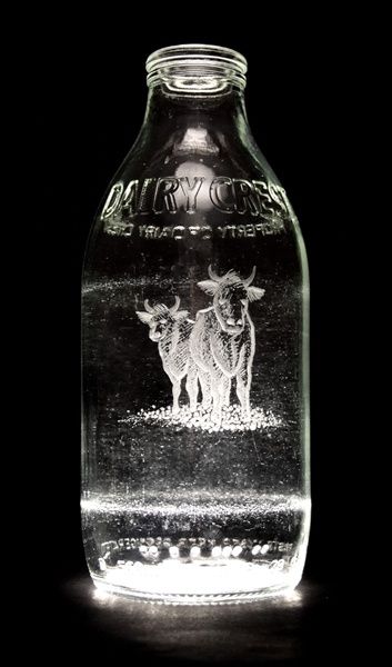 Wow! Milk Bottle Art (33 pics)