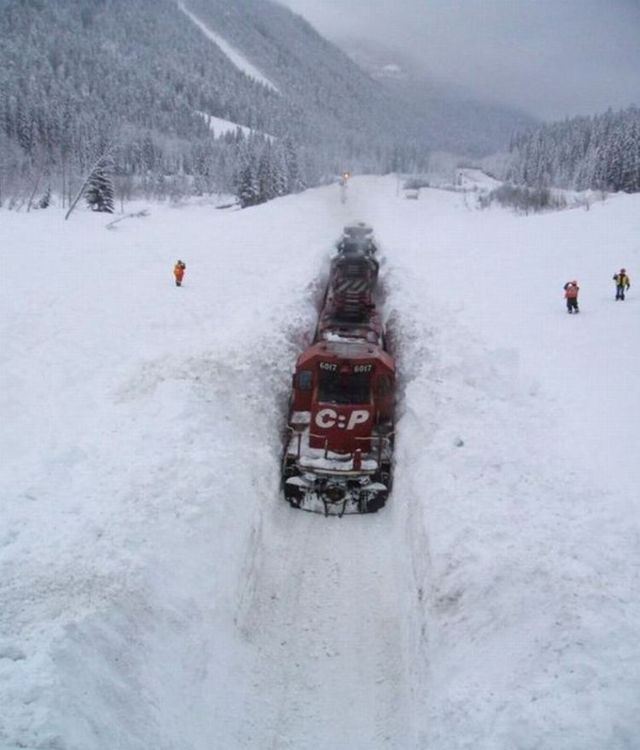 What it means: a lot of snow (3 pics)