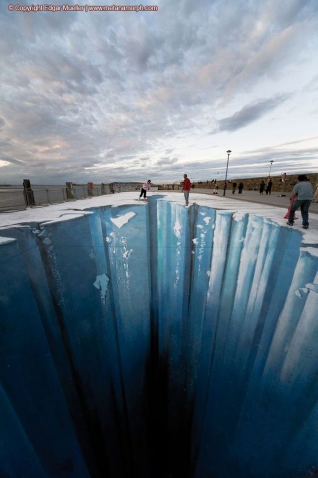 Ice Age. Incredible 3D painting (17 pics)