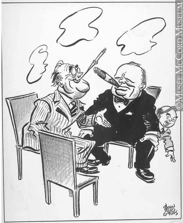 The Second World War in caricatures (32 pics)