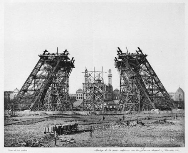 The Eiffel Tower construction (18 pics)