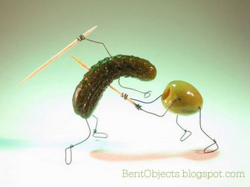 Greatest creative works "Bent Objects" (56 pics)
