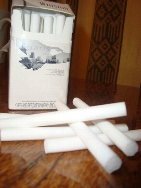 Unsmokable cigarettes (5 pics)