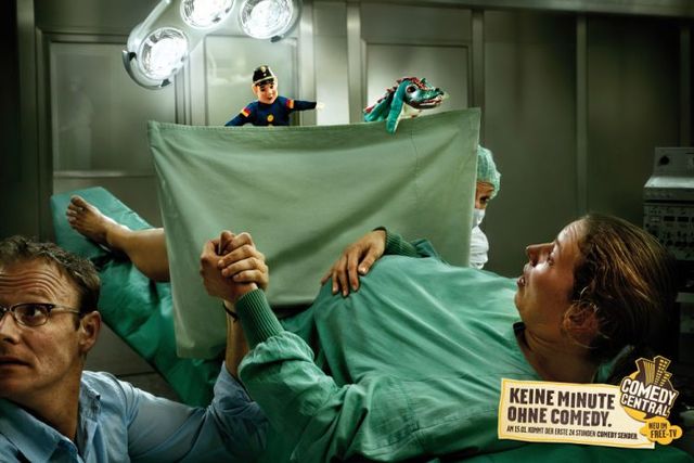 Excellent ads for a comedy TV channel (15 pics)