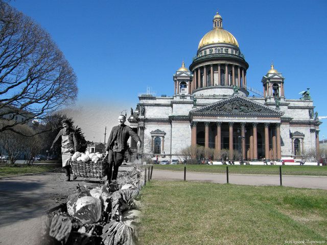 Leningrad: back then and now (99 pics)