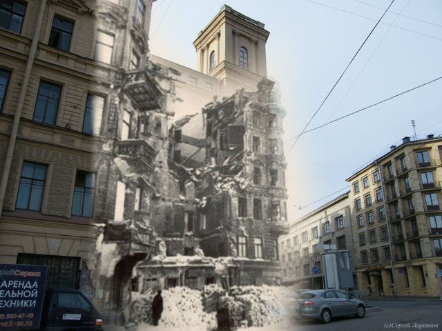 Leningrad: back then and now (99 pics)