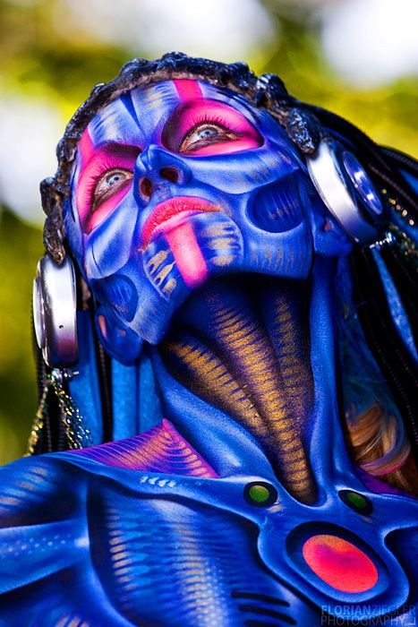 Face painting. The best works (47 pics)