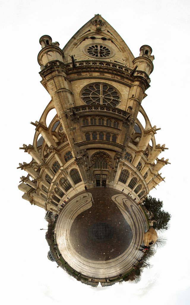 Wee Planets: 3D panoramic photographs of Paris (31 pics)