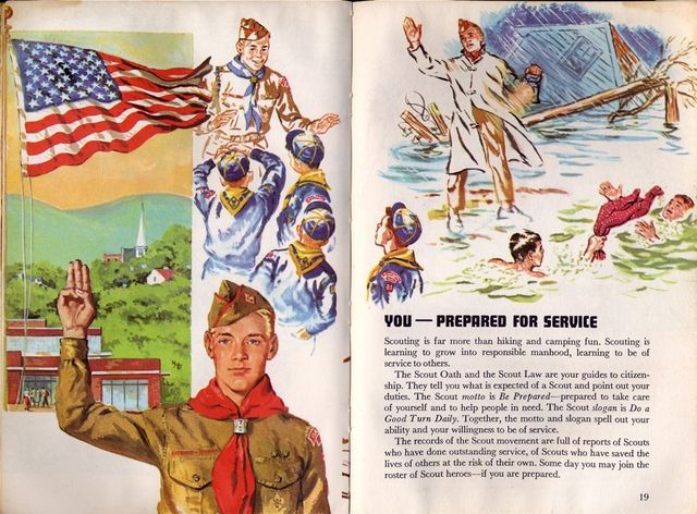 1965 Boy Scout Handbook (16 images)