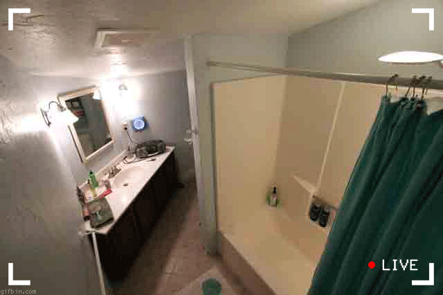 Hidden Camera In The Bathroom On Big Brother Reality Show In Germa