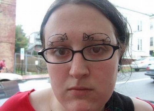 Weird and ugly eyebrows (37 pics)