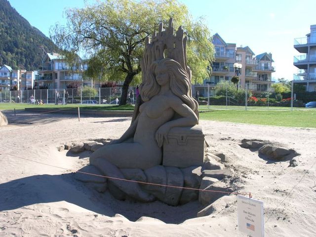 Sand sculptures (59 pics)