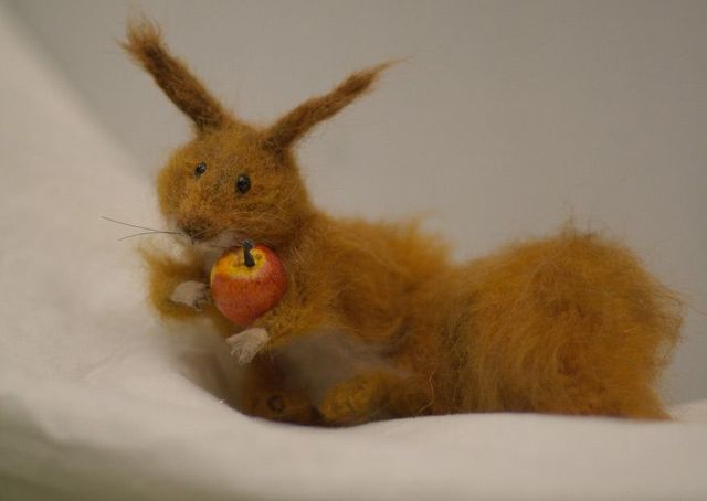 Cute animal handmade toys (55 pics)