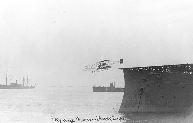 The first aircraft carrier (17 pics)