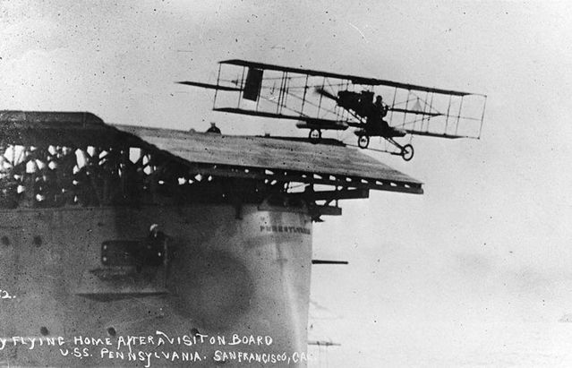 The first aircraft carrier (17 pics)