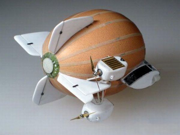 How to make an airship from a simple egg (28 photos)