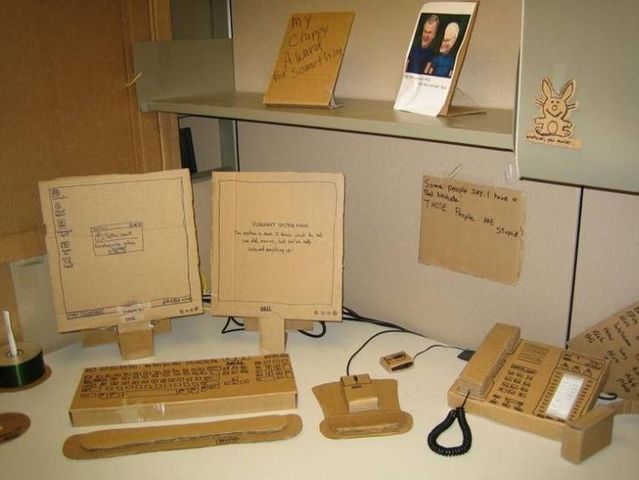 Office during the crisis? (9 pics)