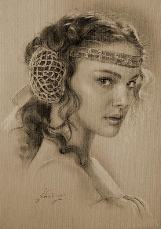 These portraits are drawn with a pencil (13 pics)