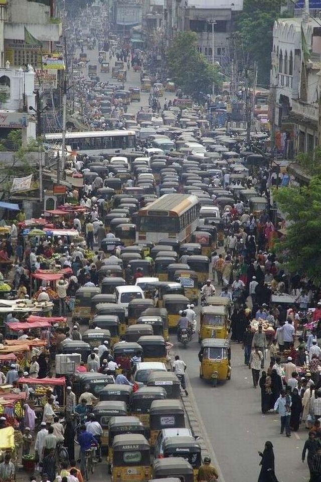 Traffic jam (72 photos)