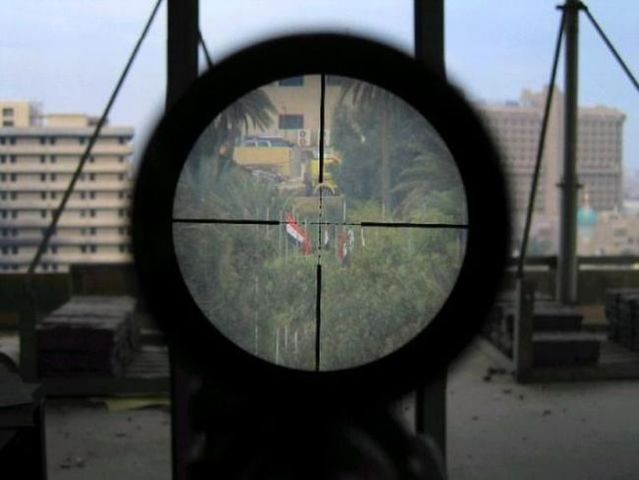 World through the eyes of a sniper (14 photos)