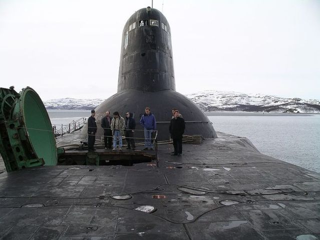 The largest submarine in the world (89 pics)