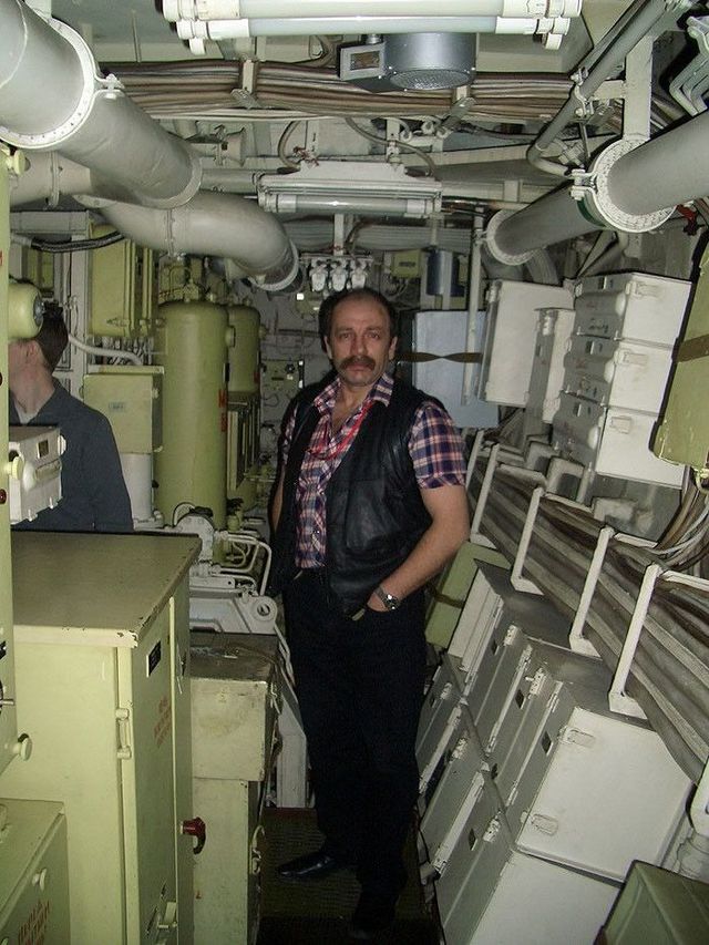 inside submarine