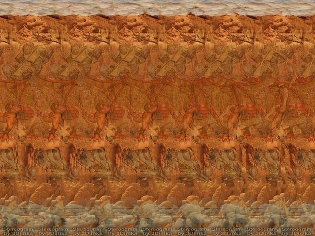 Stereograms to see hidden 3D images (30 pics)