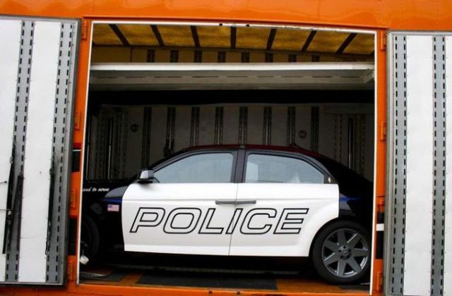 Future police cars - Carbon Motors E7 (36 pics)