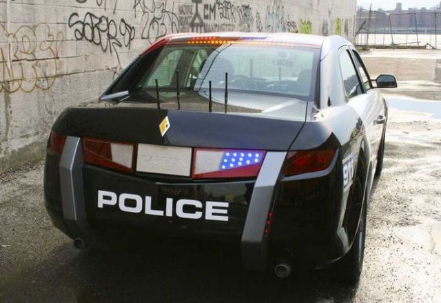 Future police cars - Carbon Motors E7 (36 pics)
