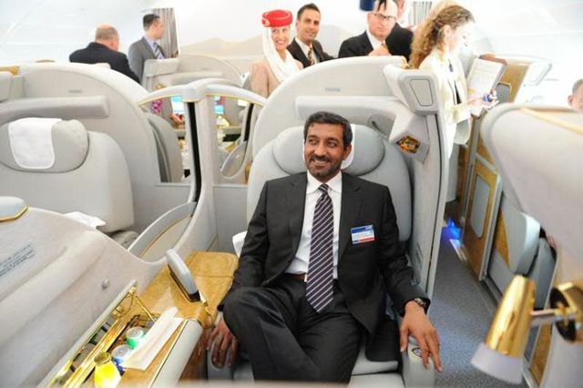 On board Emirates A380 (41 pics)