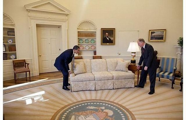 It's hard to be the President of the USA (20 pics)