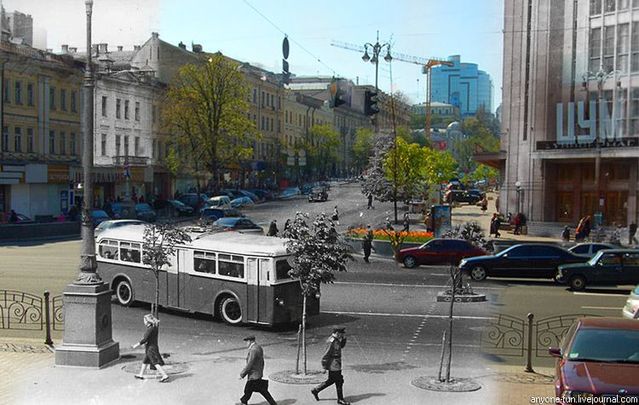 Great superimposed pictures of Kiev (10 pics)