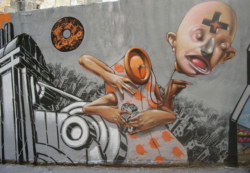 Stunning and сreative graffiti artworks (49 pics)