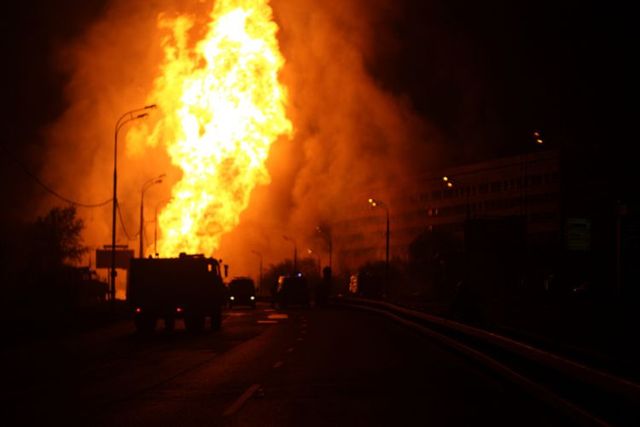 Huge gas explosion in Moscow (29 photos+1 video)