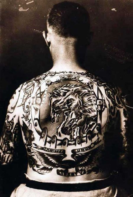 Tattoos from the past (29 pics)