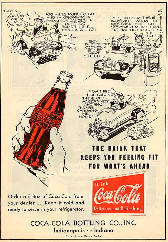 Retracing Coca Cola’s history through its ads (50 pics)