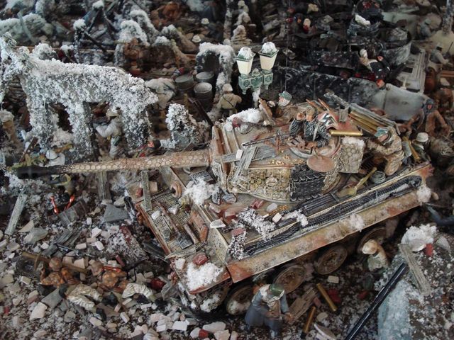 Detailed reproduction of Battle of Stalingrad (37 pics)